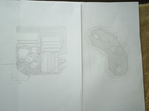 First drawings by the Delta bot!