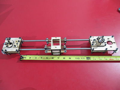 Image of a Huxley X Axis, assembled from a TechZoneCommunications Huxley Kit