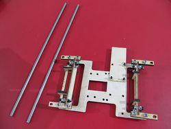 Photo of the parts used to install the build platform