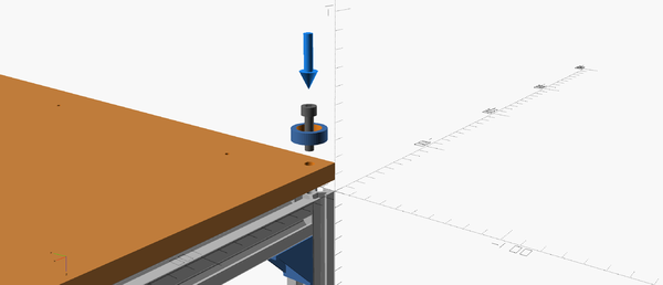 Assembly instructions for base plywood and feet