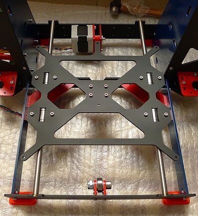 Y-axis assembly minus the GT2 belt.