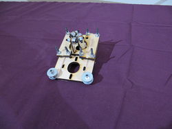 Photo of an assembled X axis motor end