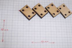 Pieces used to make the PCB Bar Clamps.