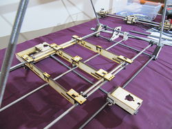 Photo of an assembled Y axis