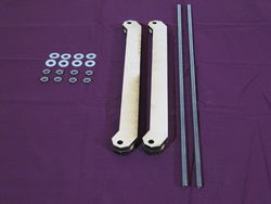 Photo of the parts used in the top unit