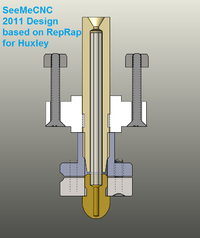 SeeMeCNC First HotEnd based on RepRap Huxley 2011.png