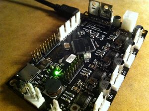 Printrboard with BOOT jumper removed