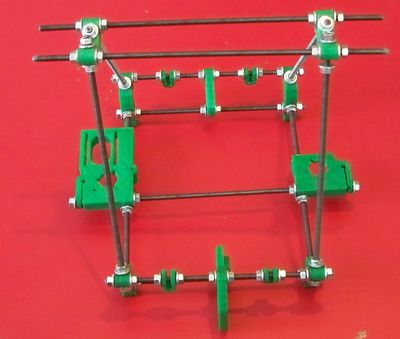 Image of a Huxley Frame, assembled from a TechZoneCommunications Huxley Kit