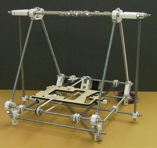 RepRapPro Mendel assembled frame