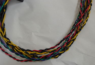 Braided cables.